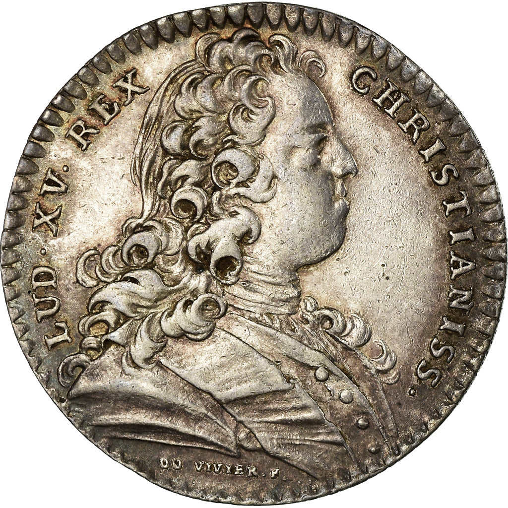 France, Jeton, Louis XV, Marine, Galères Royales, History, 1729, Duvivier