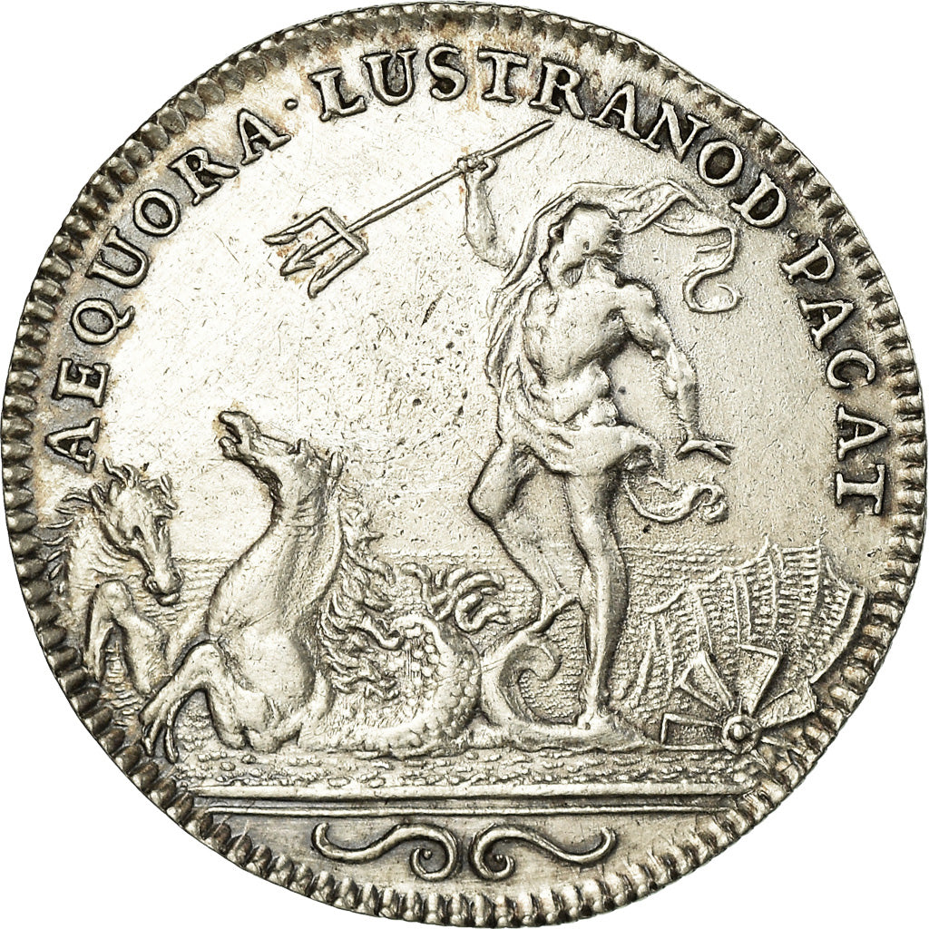 France, Jeton, Louis XIV, Galères Royales , Comptabilité de la Marine