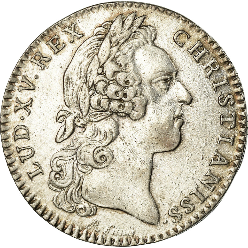 Frankrijk, Token, Louis XV, Marine, Rivalité Franco-Anglaise, 1756, PR, Zilver