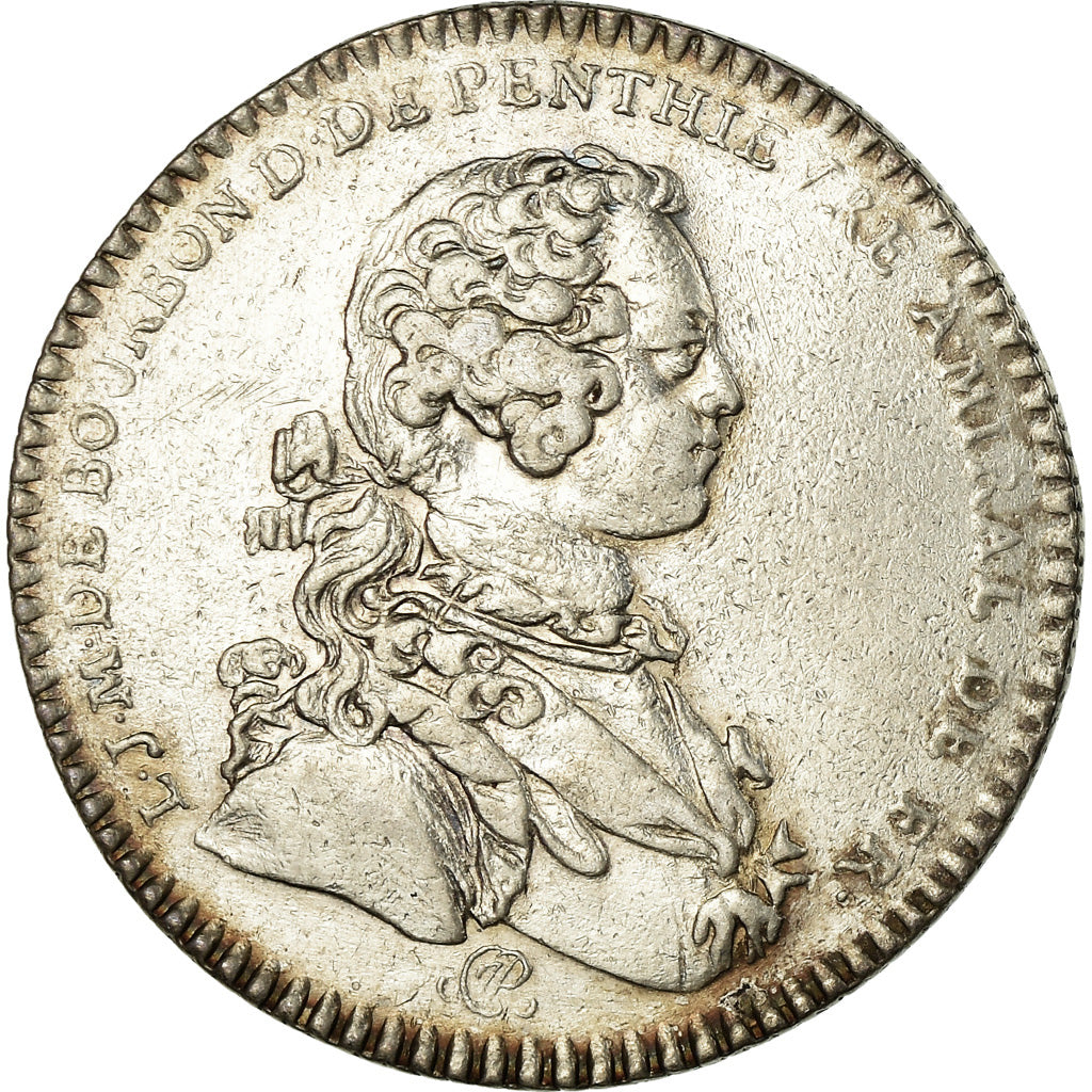 France, Token, Louis XV, Galères Royales, Louis-Jean-Marie de Bourbon, 1750