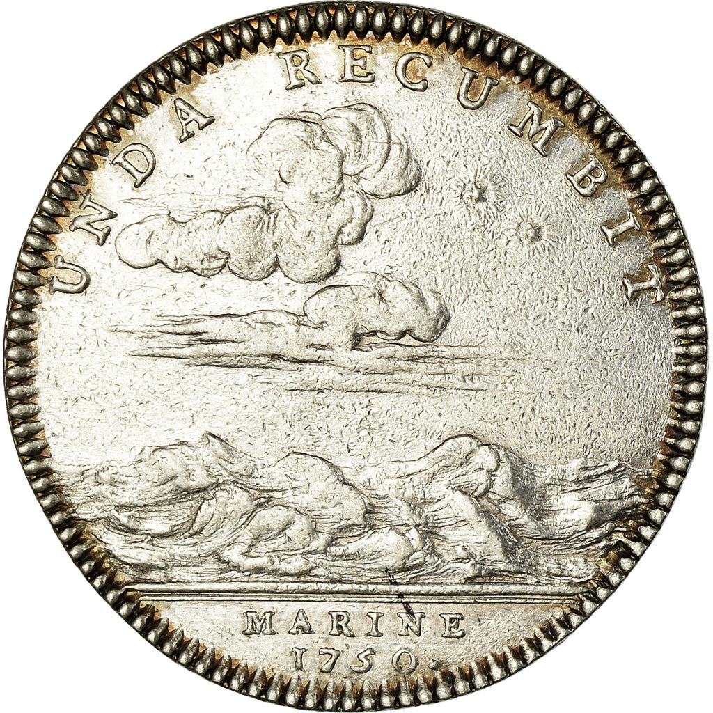 France, Token, Louis XV, Galères Royales, Louis-Jean-Marie de Bourbon, 1750