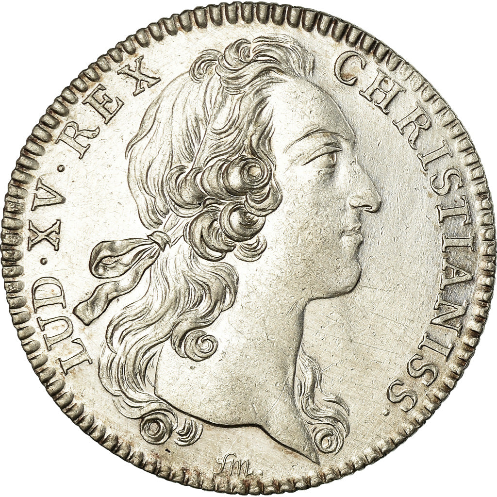 Francja, Token, Ludwik XV, Marine, Galères Royales, Historia, 1745, AU(55-58)