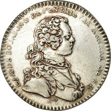 France, Jeton, Louis XV, Galères Royales, Louis-Jean-Marie de Bourbon, 1746