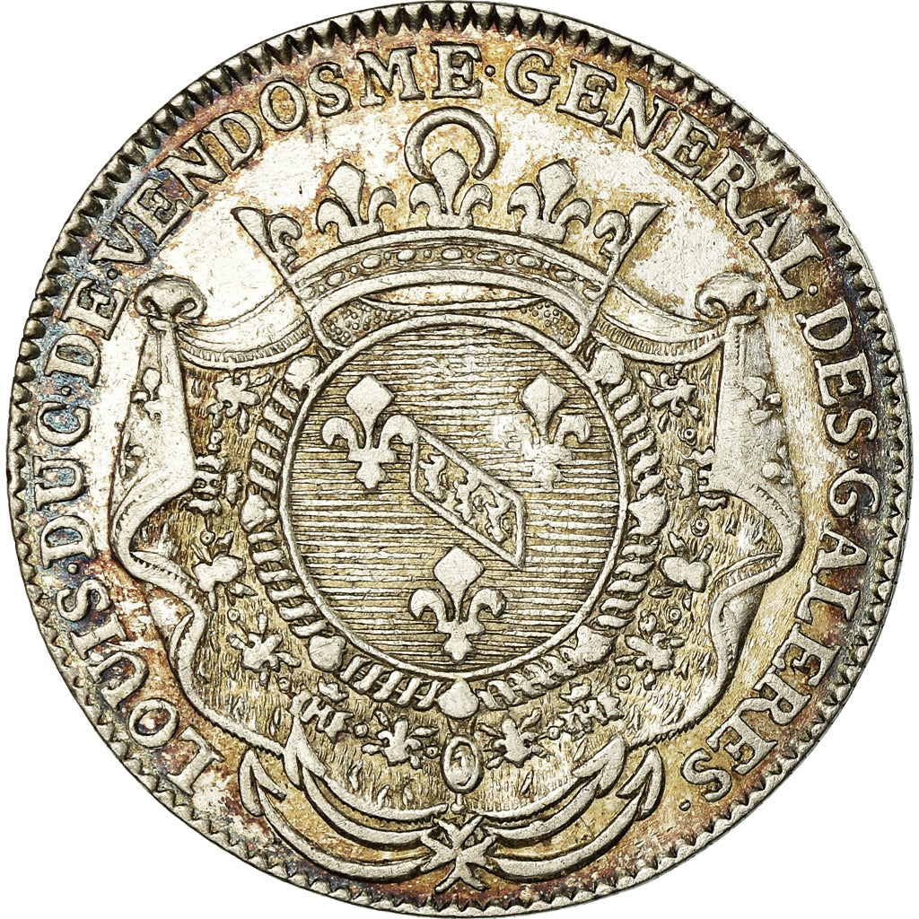 Frankrijk, Token, Louis XIV, Vendomois, Louis-Joseph de Bourbon, Général des