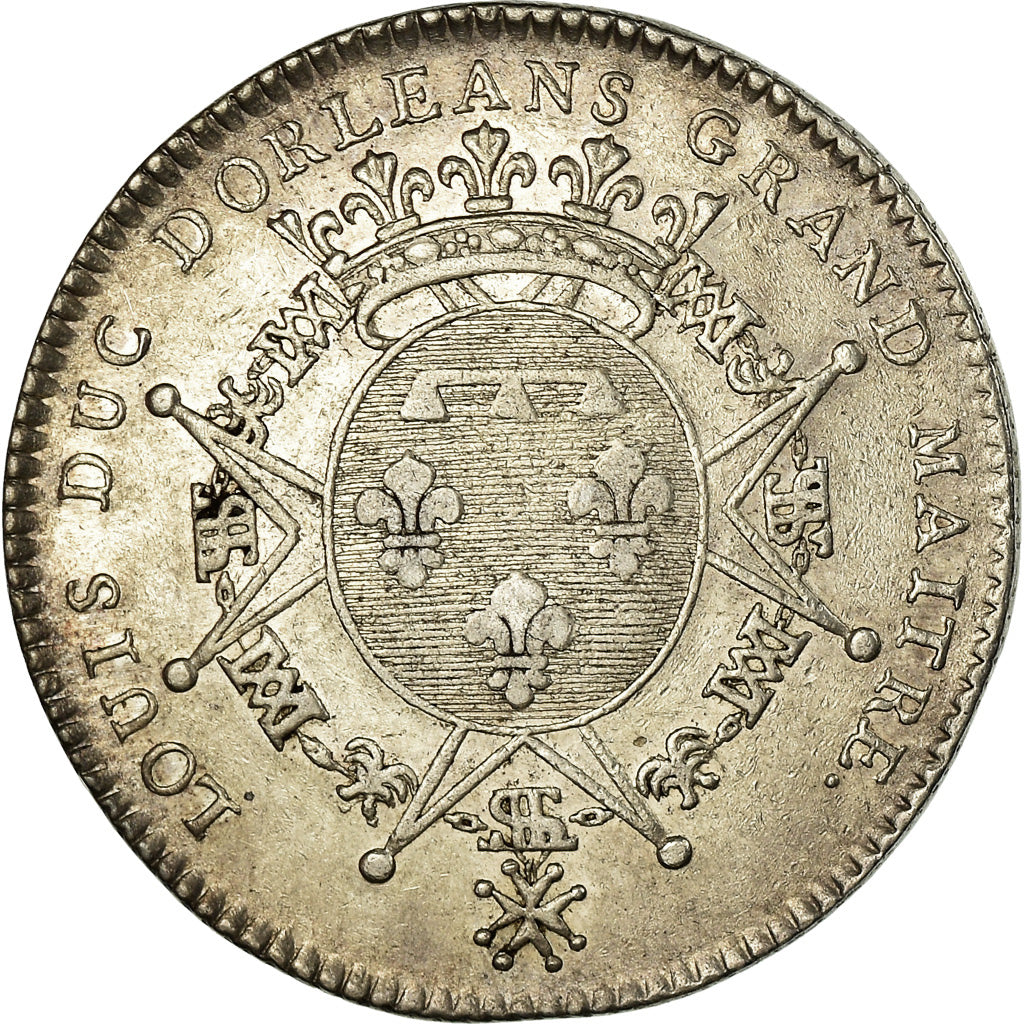 Frankrijk, Token, Louis XV, Ordres du Roi, Louis , Duc d'Orléans, Grand Maitre