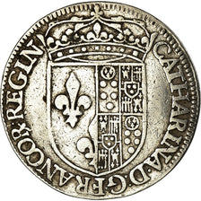 France, Jeton, Catherine de Médicis, Le Veuvage, History, ND (1585), TTB