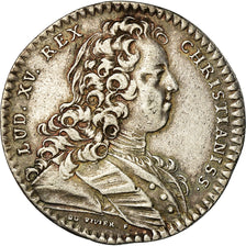 France, Jeton, Louis XV, Extraordinaire des Guerres, History, 1729, Duvivier