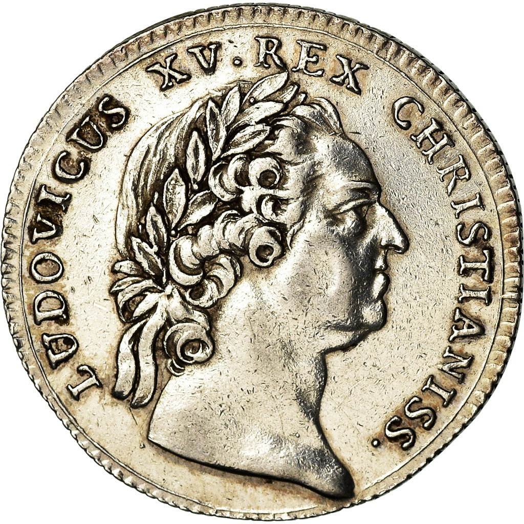 Frankreich, Token, Louis XV, Extraordinaire des Guerres, History, 1772, VZ