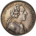 Frankrijk, Token, Louis XV, Chambre aux Deniers, History, 1704, ZF+, Zilver