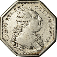 France, Token, Louis XVI, Trésor Royal, History, EF(40-45), Silver