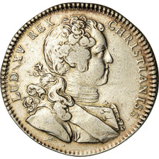 France, Jeton, Louis XV, Parties et Revenus Casuels, History, 1725, TTB, Argent
