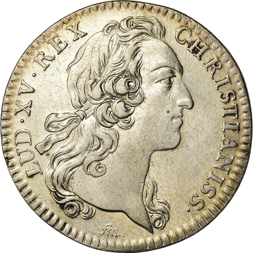 France, Token, Louis XV, Artillerie, History, 1734, AU(50-53), Silver