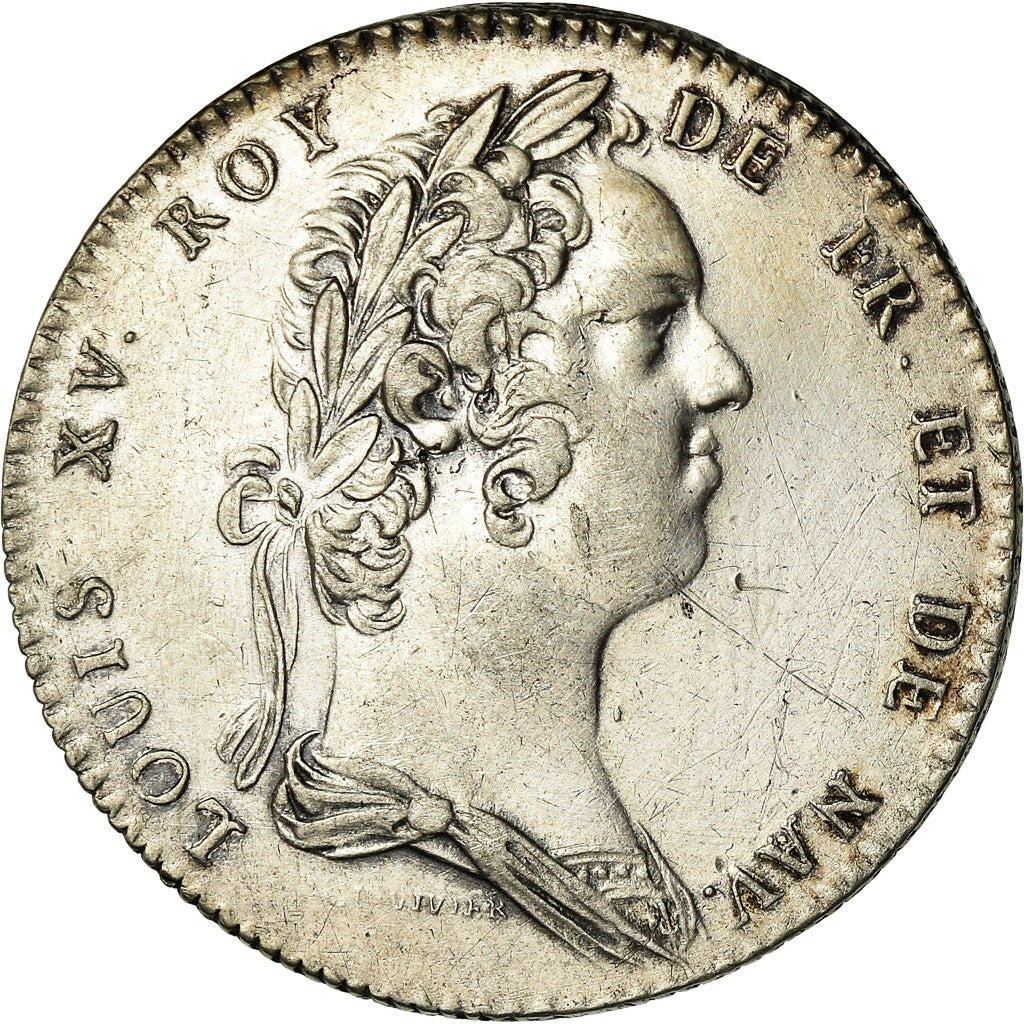 França, Token, Louis XV, Académie Française, História, Duvivier, AU(50-53)