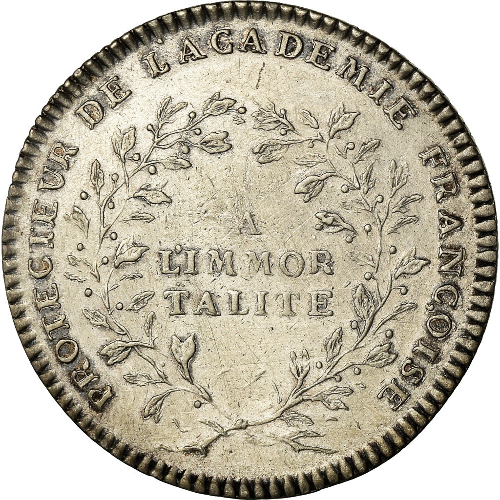 França, Token, Louis XV, Académie Française, História, Duvivier, AU(50-53)
