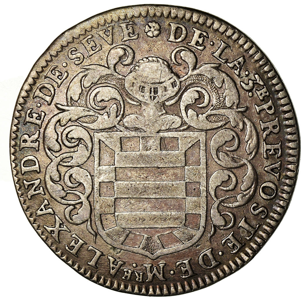 France, Jeton, Louis XIV, Echevinage Parisien, Alexandre de Sève, Prévost