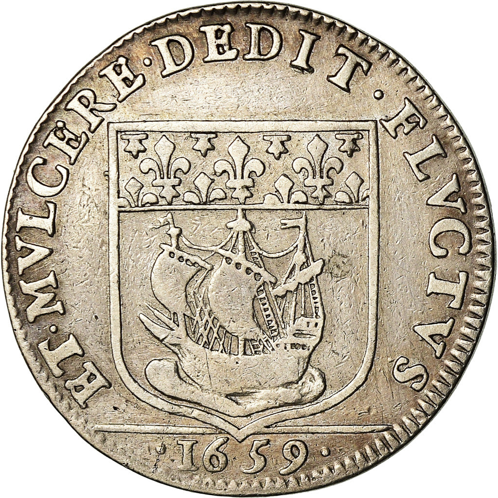 France, Jeton, Louis XIV, Echevinage Parisien, Alexandre de Sève, Prévost