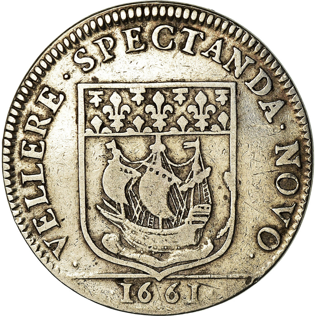 Frankreich, Token, Louis XIV, Echevinage Parisien, Alexandre de Sève, Prévost