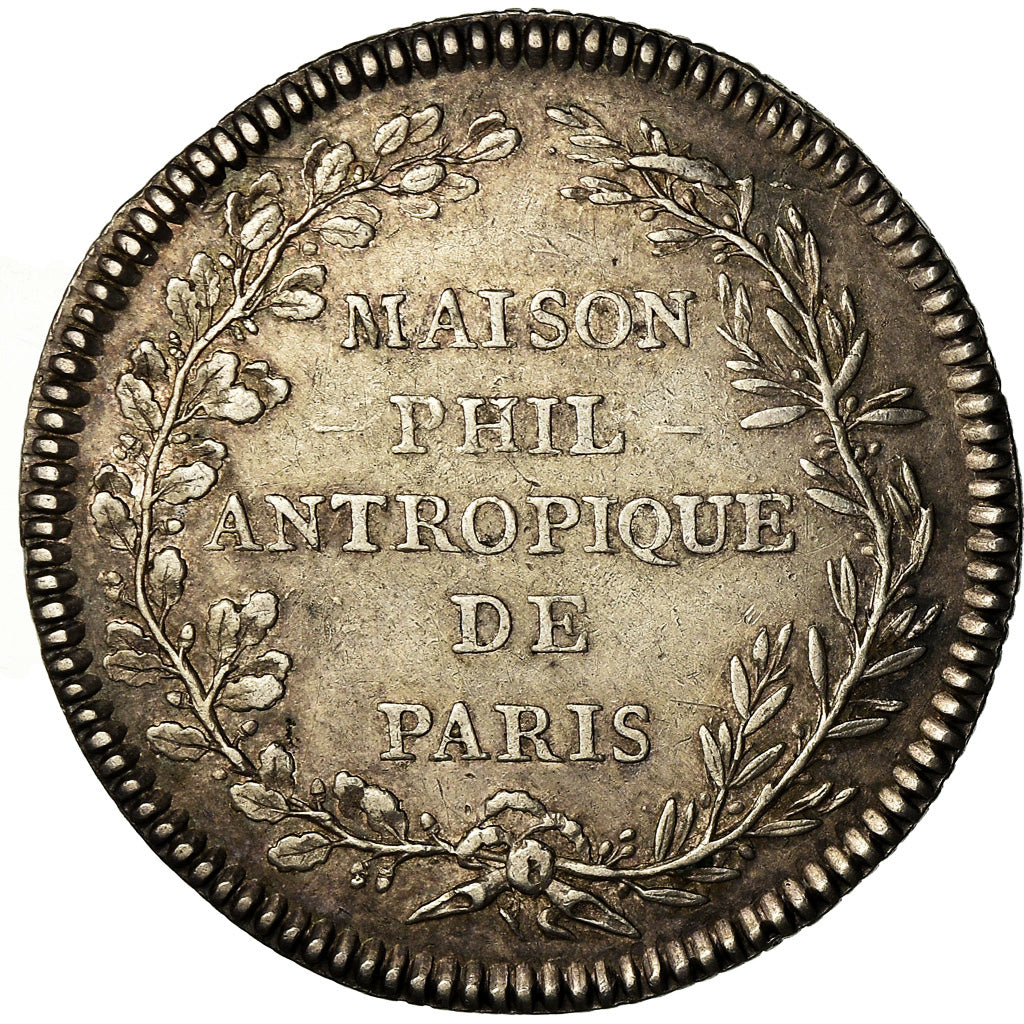 France, Jeton, Louis XVI, Franc-Maçonnerie, Maison Philantropique de Paris
