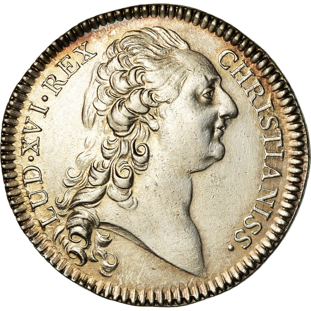 France, Token, Louis XVI, Cour des Monnaies de Paris, MS(60-62), Silver