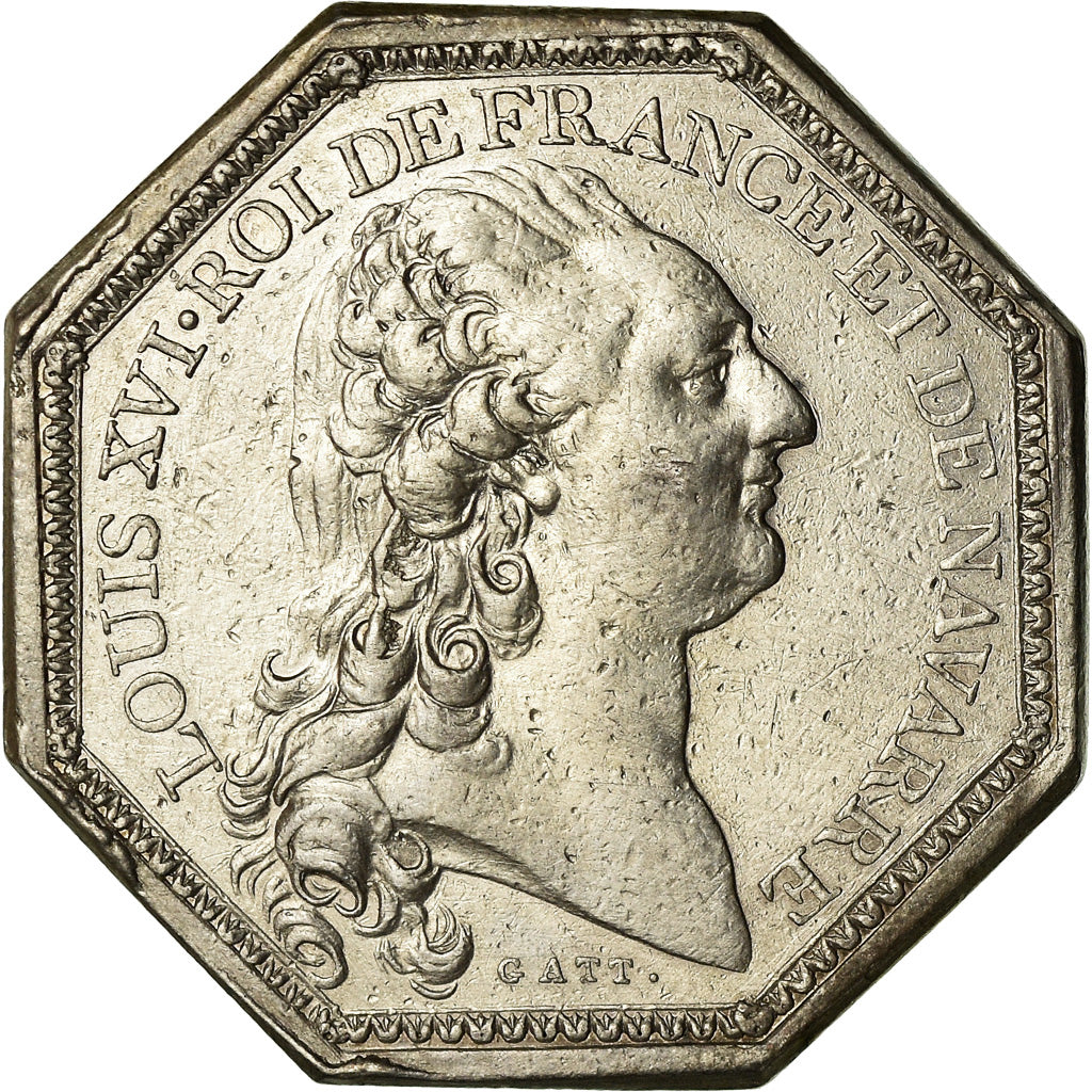 France, Token, Louis XVI, Trésorerie Générale de la Maison, Gatteaux