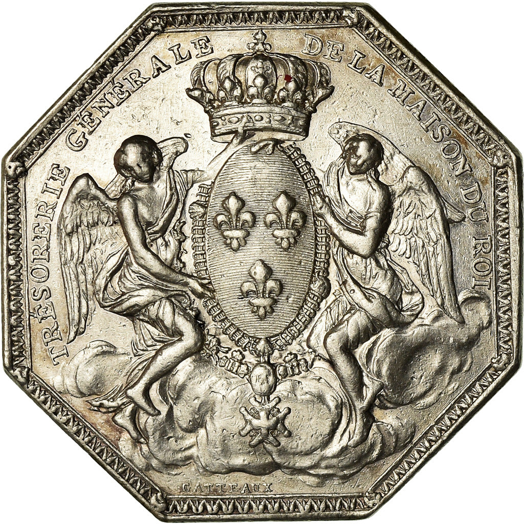 France, Token, Louis XVI, Trésorerie Générale de la Maison, Gatteaux