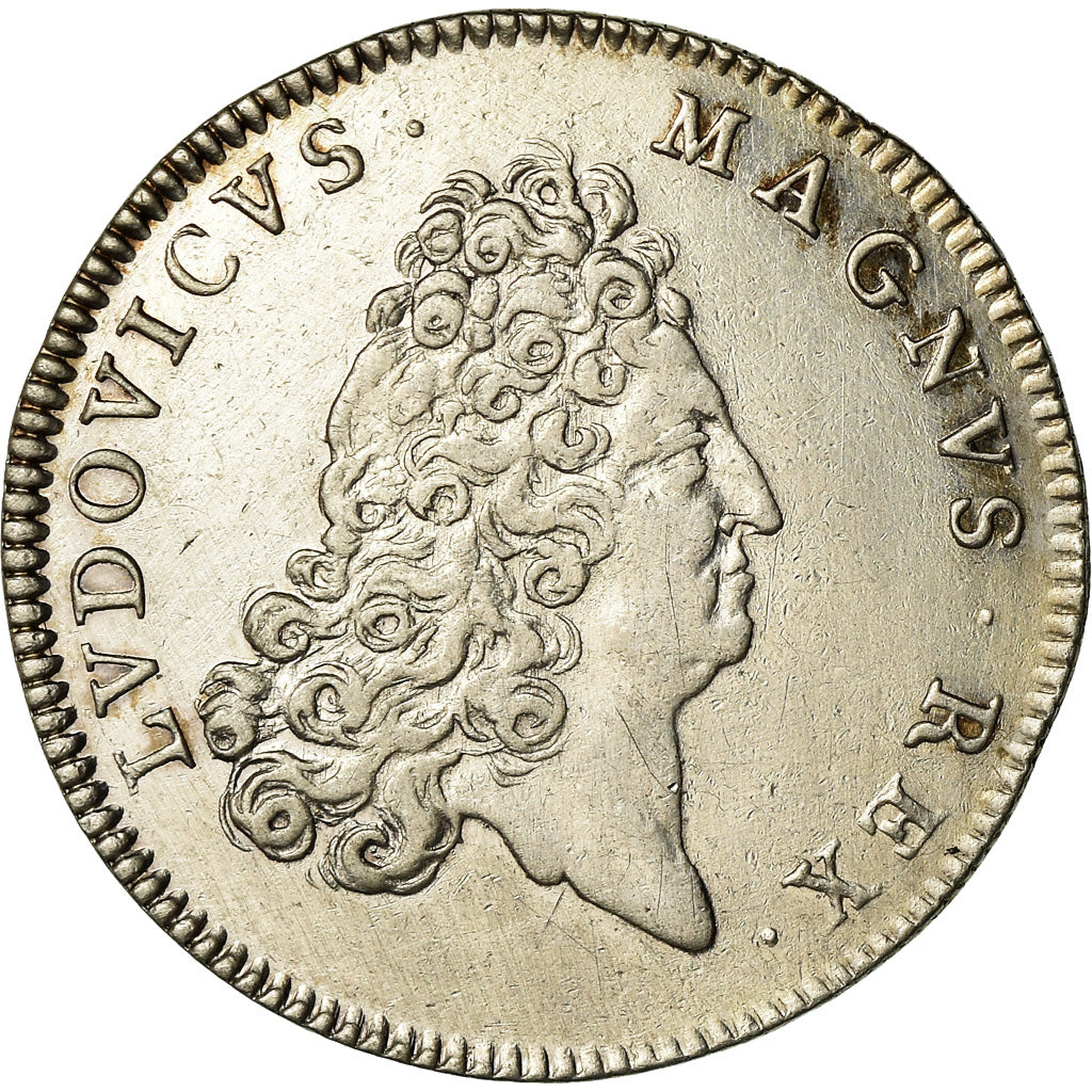 France, Jeton, Louis XIV Le Grand, History, ND (1700), TTB, Argent