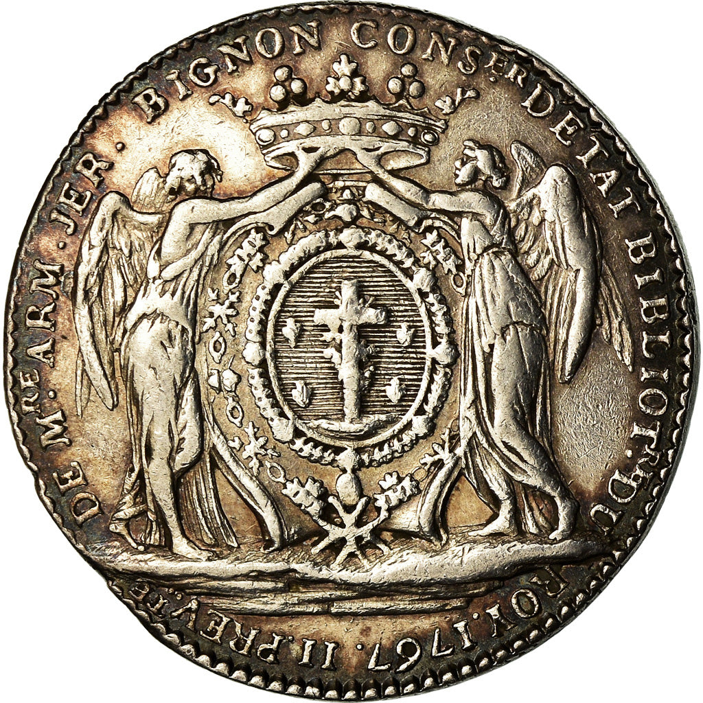 France, Token, Louis XV, Ile-de-France, Armand Jérôme Bignon, Bibliothèque du