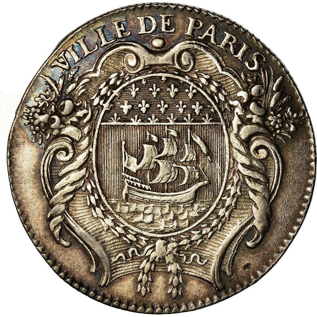 France, Token, Louis XV, Ile-de-France, Armand Jérôme Bignon, Bibliothèque du