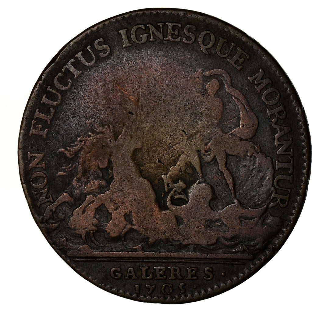 France, Token, Louis XIV, Vendomois, Louis-Joseph de Bourbon, Général des