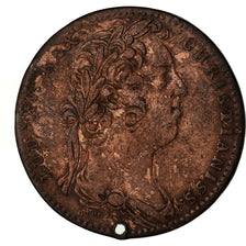 France, Token, Louis XV, Trésor Royal, History, 1732, VF(20-25), Copper