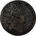 Francia, Token, Louis XIV, Marine, Galères Royales, History, 1709, BC+, Cobre
