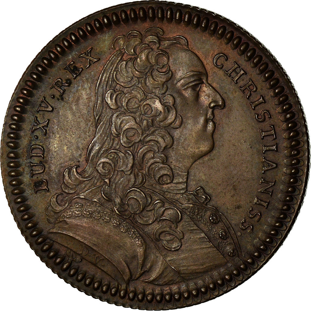 Francia, Token, Louis XV, Ordres du Roi, Ordre du saint-Esprit, History, 1740