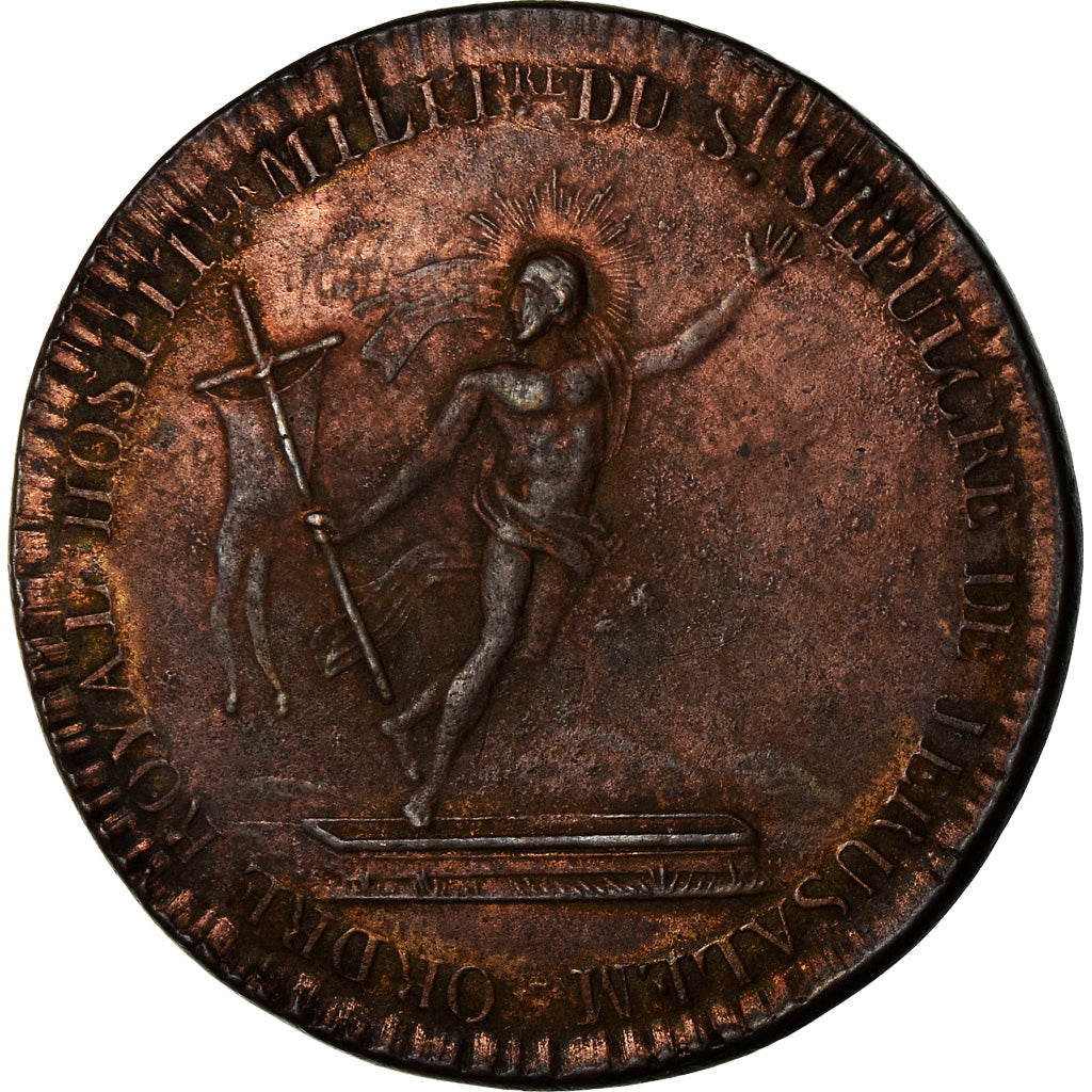 France, Token, Ordre Royal du Saint-Sépulcre de Jérusalem, History, EF(40-45)