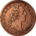 Francja, Token, Louis XV, Trésor Royal, Historia, 1754, AU(55-58), Miedź