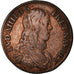 France, Jeton, Louis XIV, Conseil du Roi, History, TB+, Cuivre, Feuardent:244