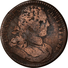 France, Jeton, Louis XV, Bâtiments du Roi, History, 1738, B, Cuivre