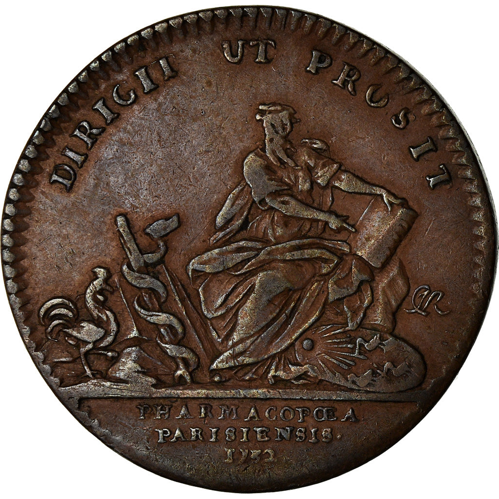 Frankrijk, Token, Louis XV, Faculté de Médecine de Paris, Hyacinthe-Théodore