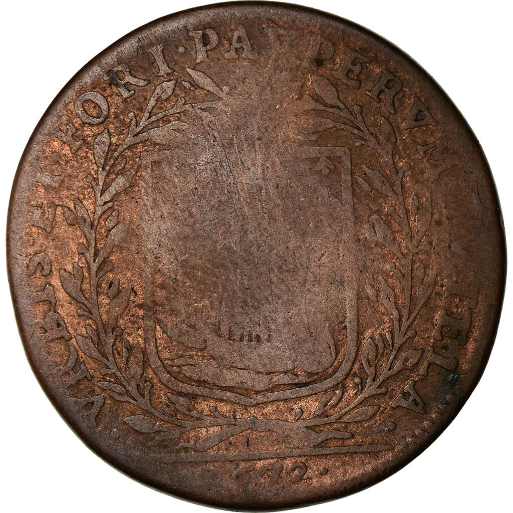 França, Token, Luís XIV, Receveurs Généraux des Pauvres, Achille III de