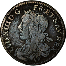 France, Token, Louis XIII Le Dauphin, History, 1641, VF(30-35), Copper
