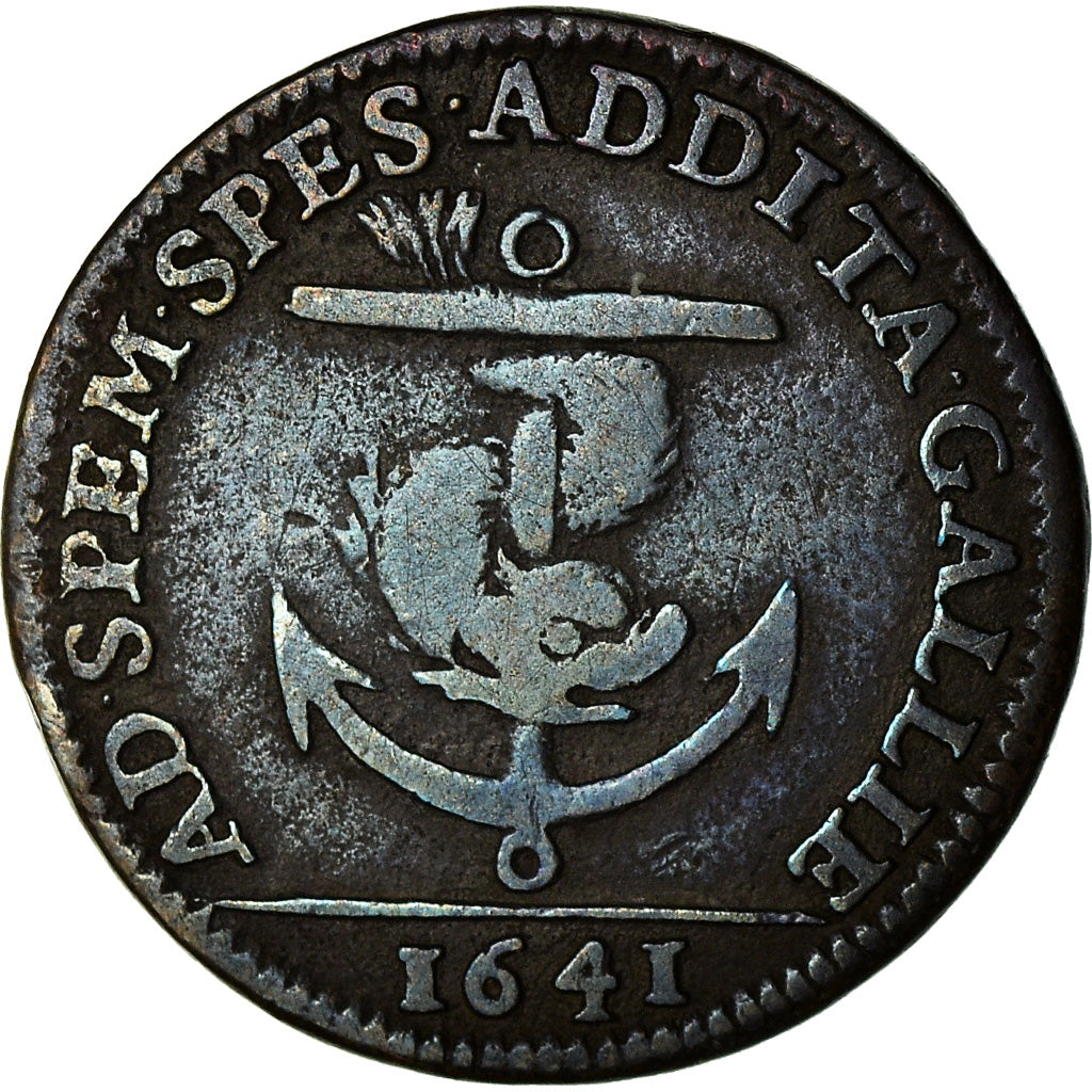 France, Token, Louis XIII Le Dauphin, History, 1641, VF(30-35), Copper