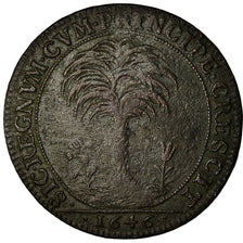 France, Token, Louis XIV, Conseil du Roi, History, 1646, VF(30-35), Copper