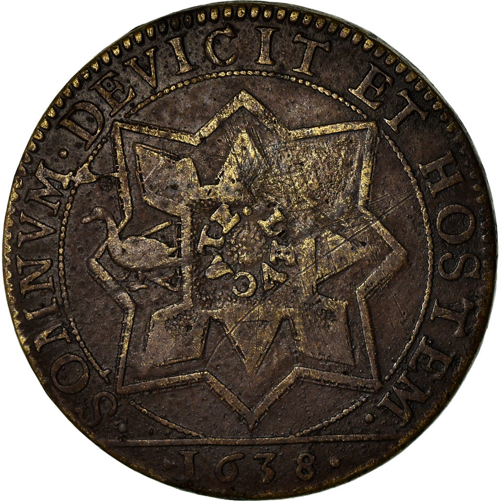 France, Token, Louis XIII, Languedoc, Siège du Fort de Leucate, History, 1638