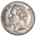 FRANCE, Napoléon III, 5 Francs, 1870, Paris, KM #799.1, EF(40-45), Silver, G...
