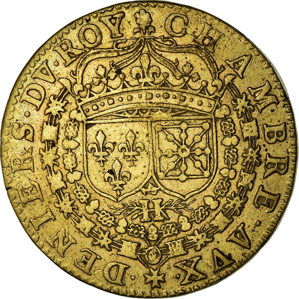 França, Token, Henri IV, Henri Barantin, Maitre de la Chambre aux Deniers