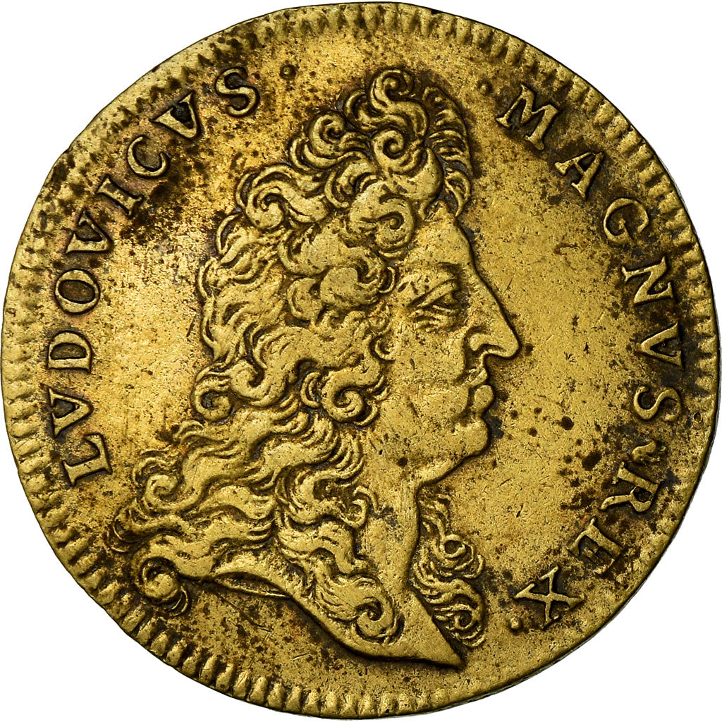France, Token, Louis XIV, Paix de Nimègue, History, ND (1678), VF(30-35)
