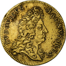 France, Token, Louis XIV, Paix de Nimègue, History, ND (1678), VF(30-35)