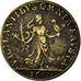 France, Token, Henri IV Le Grand, History, 1607, VF(30-35), Brass