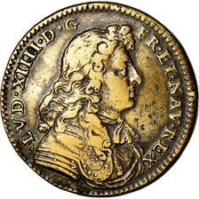 Francia, Token, Louis XIV, Bâtiments du roi, History, 1673, MB, Ottone