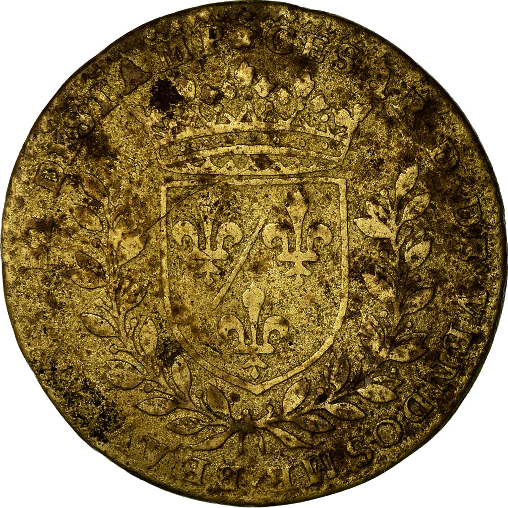 France, Token, Henri IV, César de Bourbon, Duc de Vendôme et d'Etampes