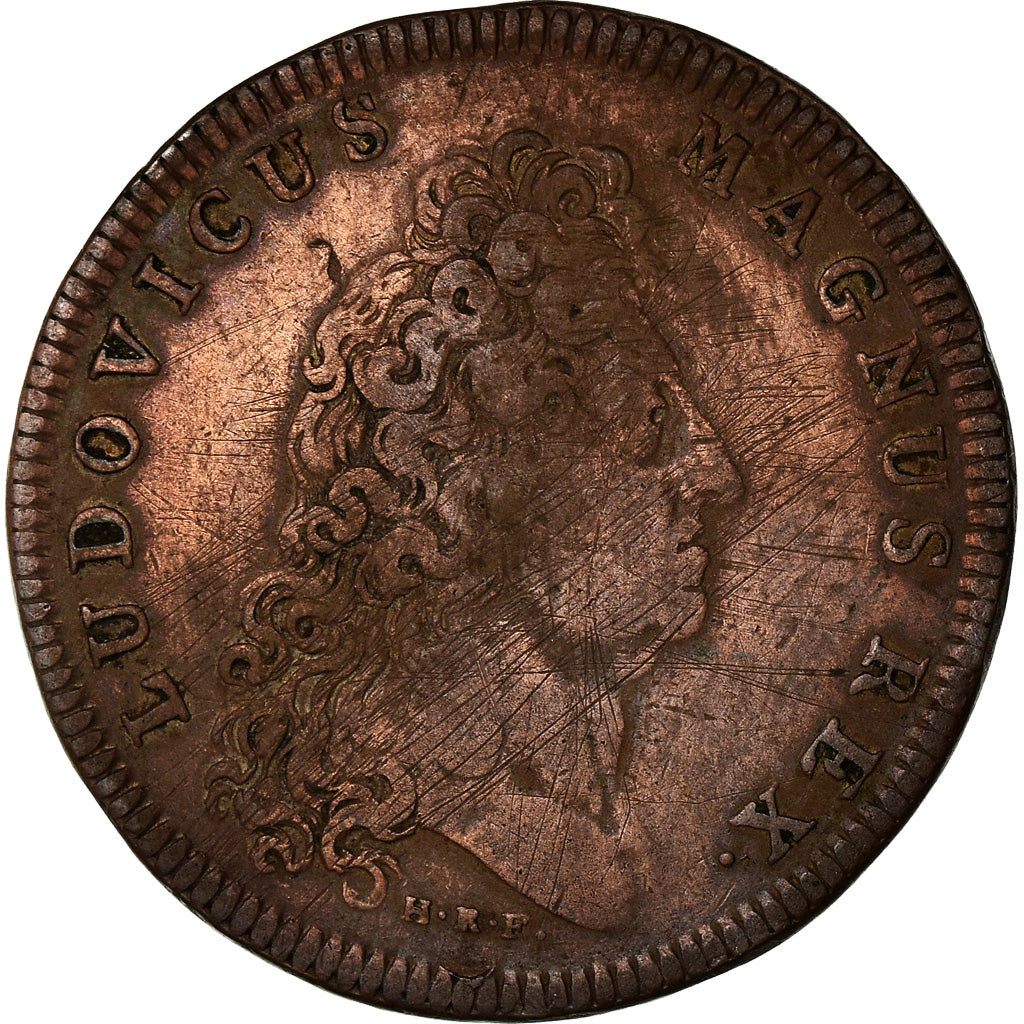 França, Token, Luís XIV, Allusion à la Succession d'Espagne, História, ND